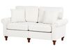 2 Seater Fabric Sofa White GINNERUP_894703