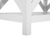 Table basse bois clair/blanc 100 x 60 cm SAVANNAH_735594