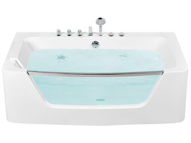 Whirlpool Bath 1700 x 850 mm White BARRANCA