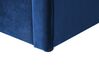 Lit gigogne en velours bleu 90 x 200 cm MONTARGIS_827019