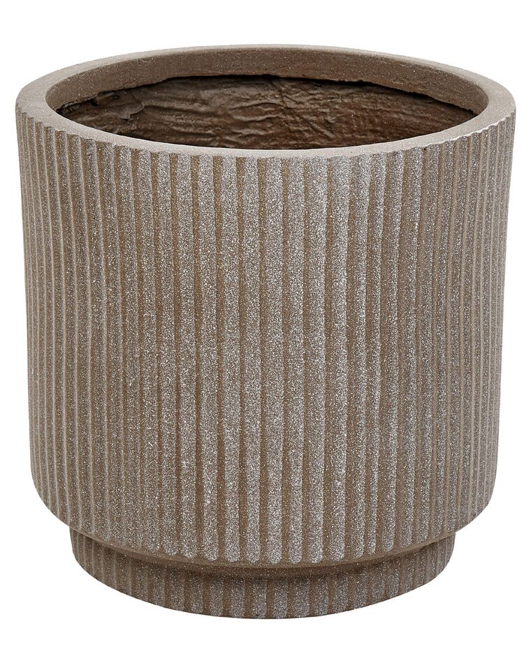 Vaso argilla grigio talpa ⌀ 24 cm DARIA_871706