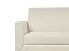 Conjunto de sofás com 6 lugares em tecido creme FENES_897782