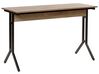 Písací stôl 120 x 48 cm hnedosivé drevo CREEK_764442