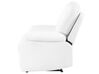 Faux Leather Manual Recliner Living Room Set White BERGEN_681581