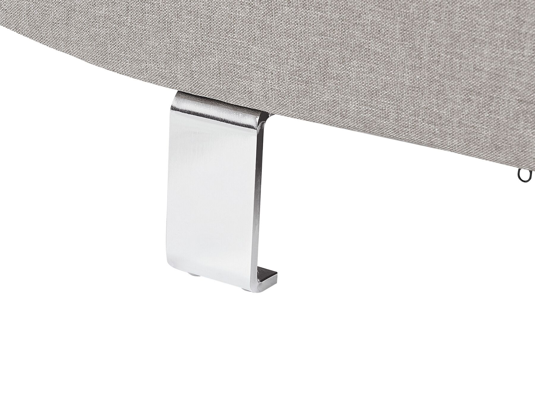 Left Hand Corner Fabric Sofa Light Grey NORREA Beliani.co.uk