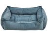 Velvet Pet Bed 70 x 60 cm Blue IZMIR_826629