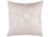 Cushion Geometric Pattern 45 x 45 cm Pink CASSIA _756258