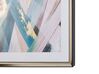 Abstract Framed Wall Art 60 x 60 cm Multicolour RUMBEK_784622