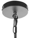 Metal 4 Light Pendant Lamp Black WANCHET_818192