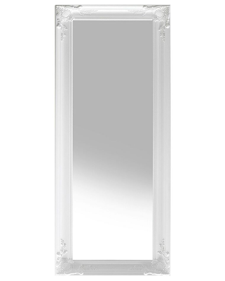 Nástenné biele zrkadlo 51 x 141 cm VARS_803377