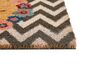 Coir Doormat Chevron Pattern Multicolour TAHAN_904928