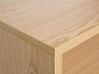 Mesa de cabeceira com 2 gavetas em madeira clara FARGO_692815