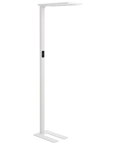 Lámpara de pie LED de metal blanco 196 cm ORION