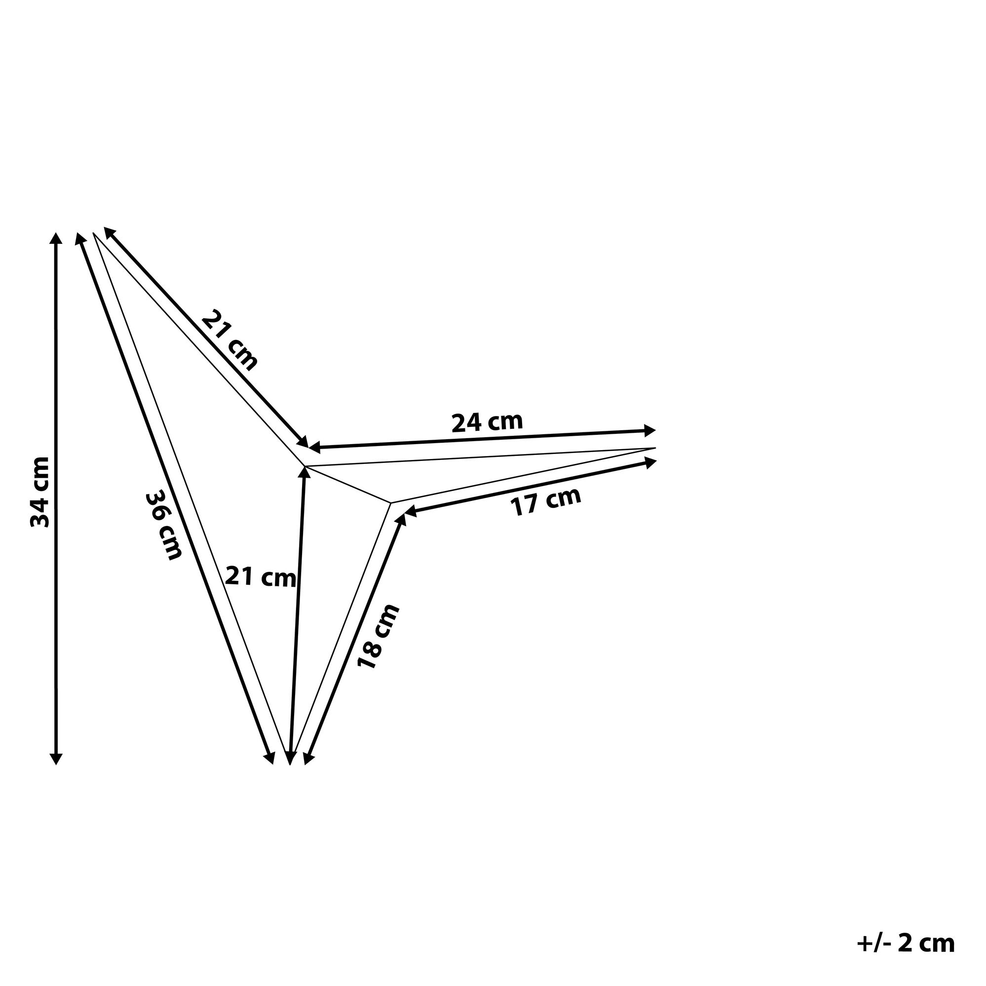 Lampa ścienna czarna BRIANCE