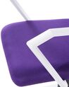 Swivel Desk Chair Purple RELIEF_680281