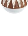 Dekovase Terrakotta weiß 33 cm SIMPANG_849752