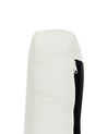 Lænestol med armlæn off-white polyester TROSA_911290