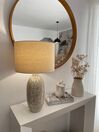 Ceramic Table Lamp Beige SALZA_861739