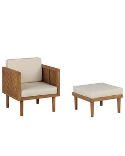 Puutarhatuoli rahilla akaasiapuu valkoinen BARATTI Puutarhatuoli rahilla akaasiapuu valkoinen BARATTI