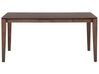 Mesa de comedor madera oscura 160 x 90 cm LOTTIE_744186