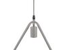 Metal Pendant Lamp Grey JURUENA_688616