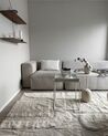 Bavlněný koberec 160 x 230 cm béžový DIYADIN_847969
