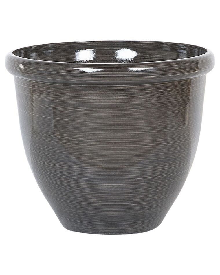 Plant Pot ⌀ 44 cm Brown TESALIA_739851