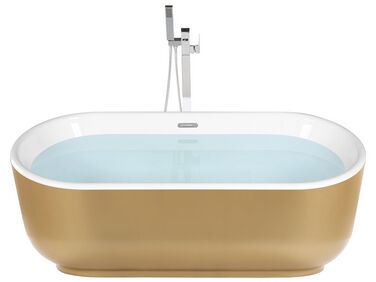Freestanding Bath 1700 x 800 mm Gold PINEL