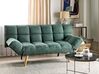 Fabric Sofa Bed Green INGARO_894167