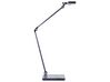 Metal LED Desk Lamp with Wireless Charger Black LACERTA_855143