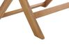 Zestaw ogrodowy drewniany stół i 6 krzeseł TOLVE z parasolem (12 opcji do wyboru)_863826