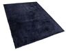 Vloerkleed polyester donkerblauw 160 x 230 cm EVREN_805976
