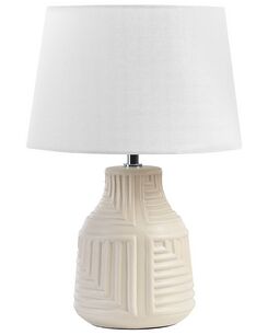 Pöytävalaisin keraaminen beige OZAMA Pöytävalaisin keraaminen beige OZAMA