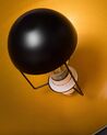 Stehlampe schwarz / gold 170 cm rund THAMES_754773