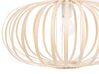 Lampe suspension ovale en bambou clair HAVEL_784912