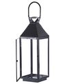 Oceľový lampáš 54 cm čierny BALI_824999