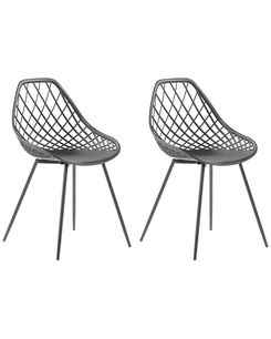 Tuoli muovi musta 2 kpl CANTON Tuoli muovi musta 2 kpl CANTON