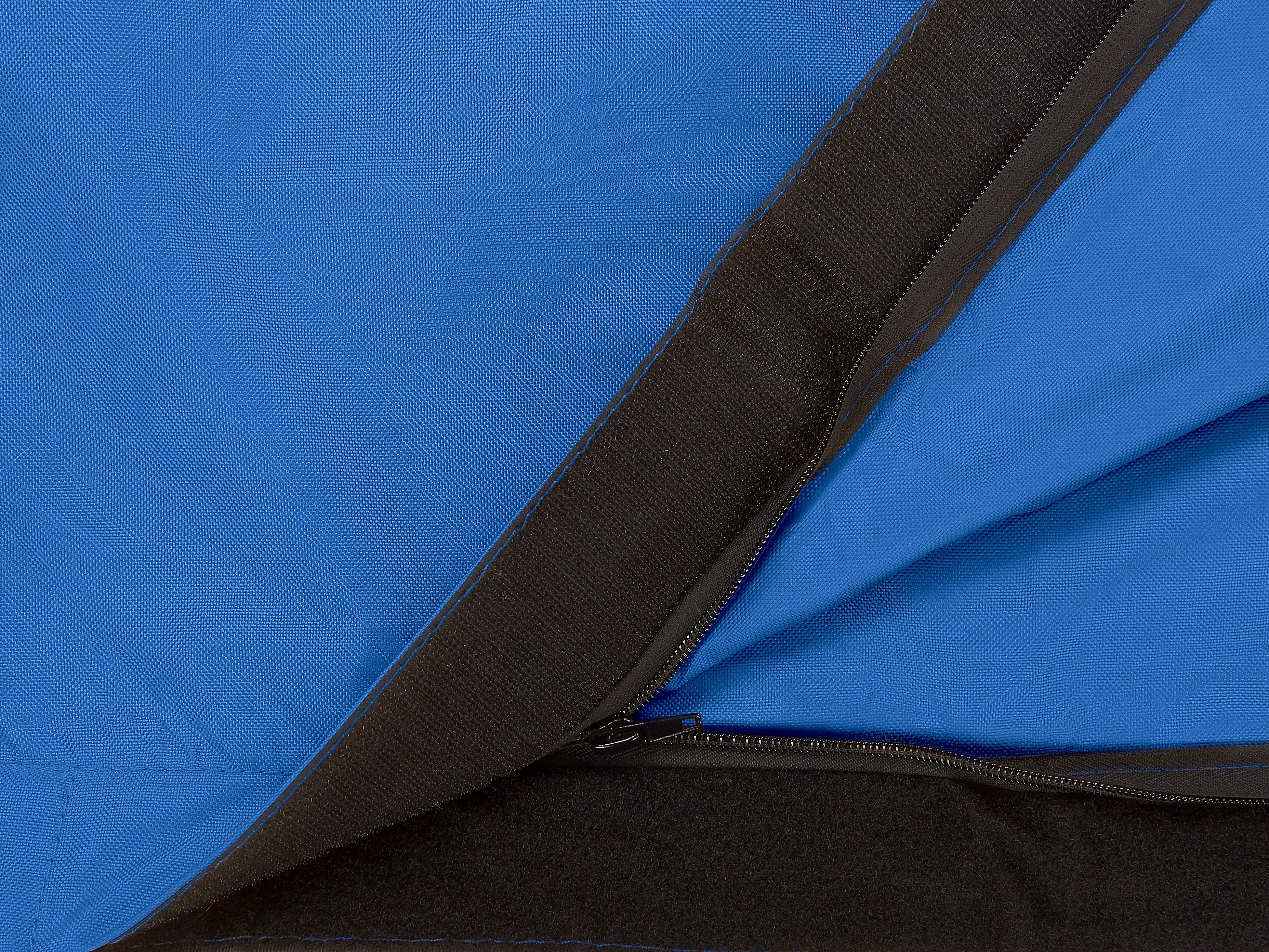Pufa worek 180 x 230 cm niebieski