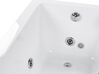 Right Hand Whirlpool Bath with LED 1690 x 810 mm White ARTEMISA_821512