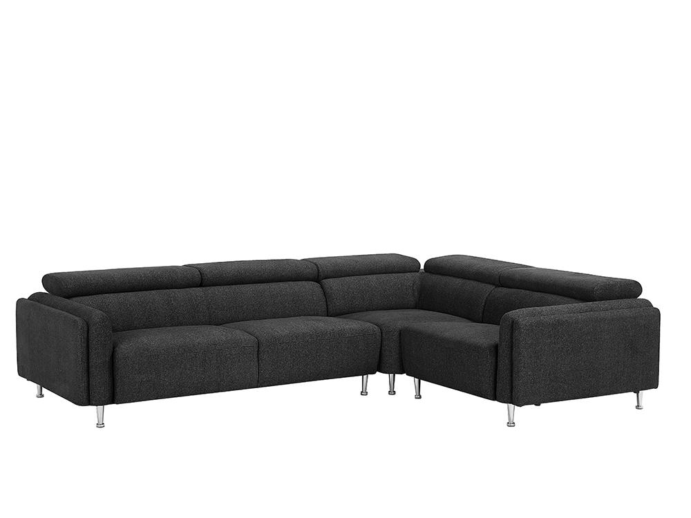 Nova Black And White Corner Sofa Sofa Design Ideas
