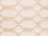 Teppich beige 140 x 200 cm Kurzflor CIZRE_750535