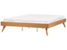 Łóżko 180 x 200 cm jasne drewno BERRIC_912541