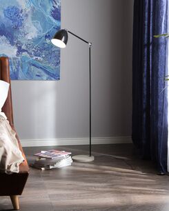 Lattiavalaisin metalli musta CHANZA Lattiavalaisin metalli musta CHANZA