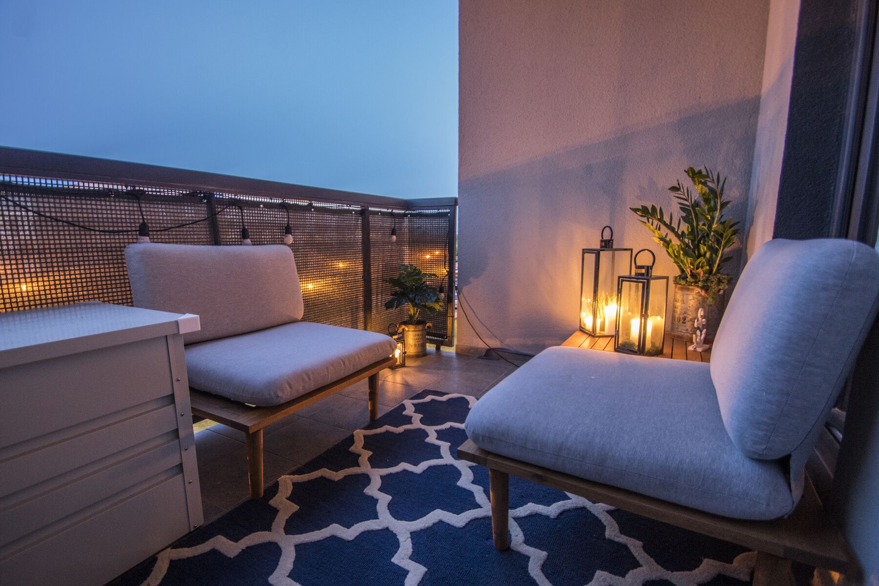 Auflagenbox Stahl hellgrau 165 x 70 cm CEBROSA | Beliani.ch