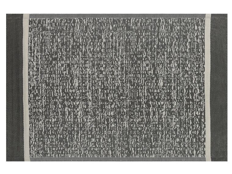 Ulkomatto musta/valkoinen 120 x 180 cm BALLARI_766563
