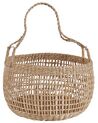 Set of 3 Seagrass Baskets Natural ARAPAIMA_824874