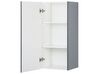3-Shelf Wall Mounted Bathroom Cabinet Grey BILBAO_753538