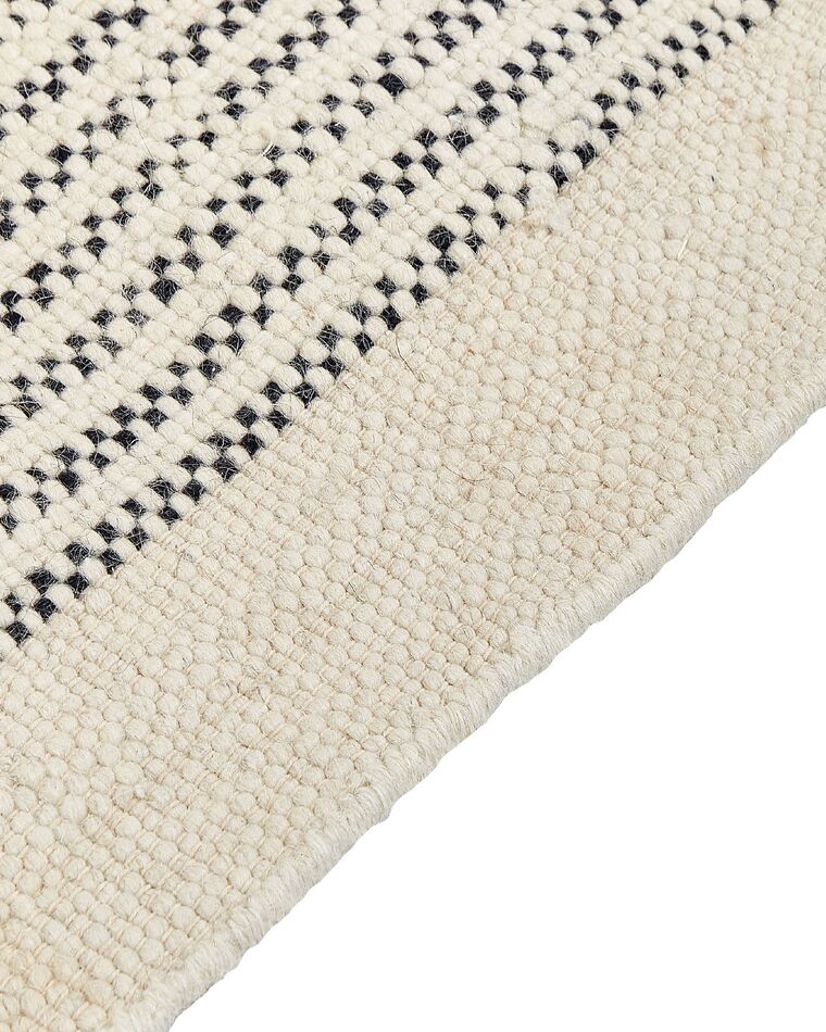 Wool Area Rug 200 X 300 Cm Beige And Black DIVARLI Beliani co uk wool-area-rug-200-x-300-cm-beige-and-black-divarli-beliani-co-uk
