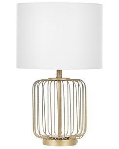 Pöytävalaisin teräs valkoinen/kulta THOUET