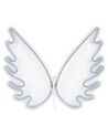 Angel Wings LED Neon Wall Sign White GABRIEL_847771
